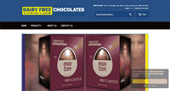 Desktop Screenshot of dairyfreechocolates.com